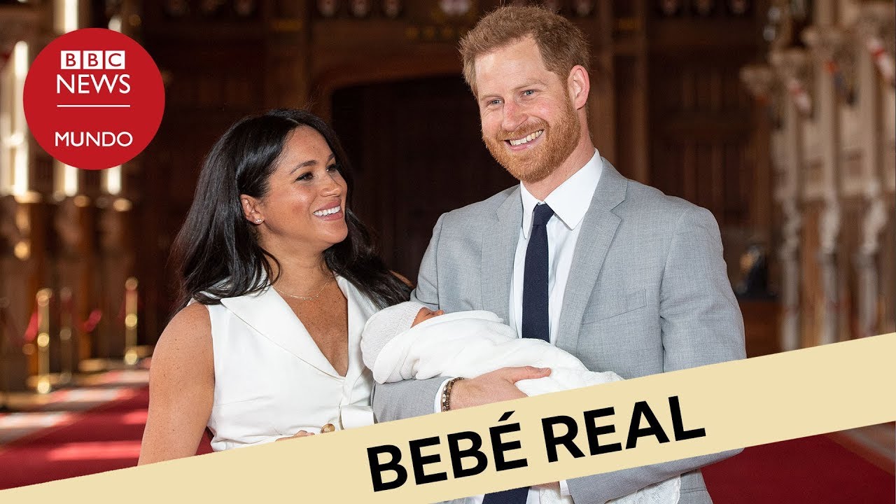 Meghan Markle y el pr&iacute;ncipe Harry presentan a su hijo Archie Harrison