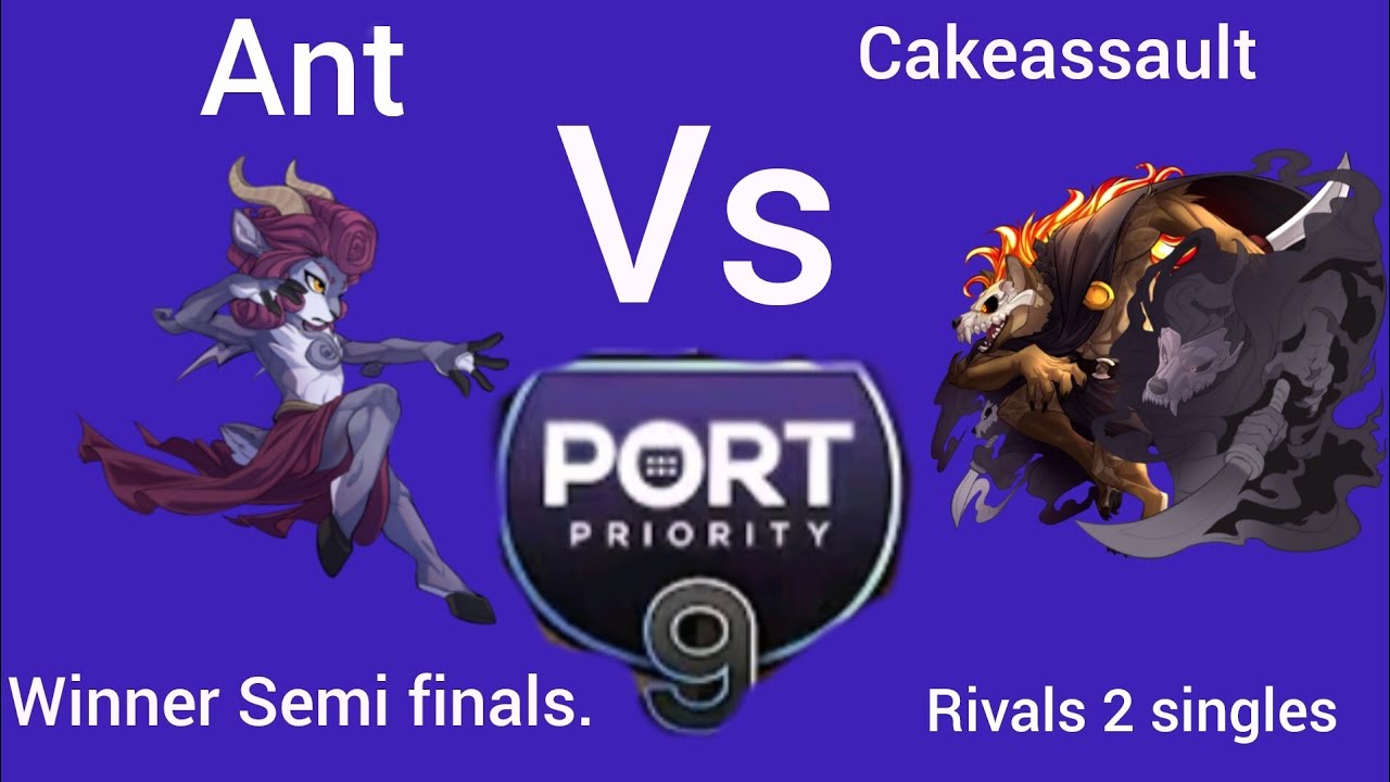 Rivals of aether 2 Ant (Absa) vs Cakeassault (Forsburn) winner Semi finals 