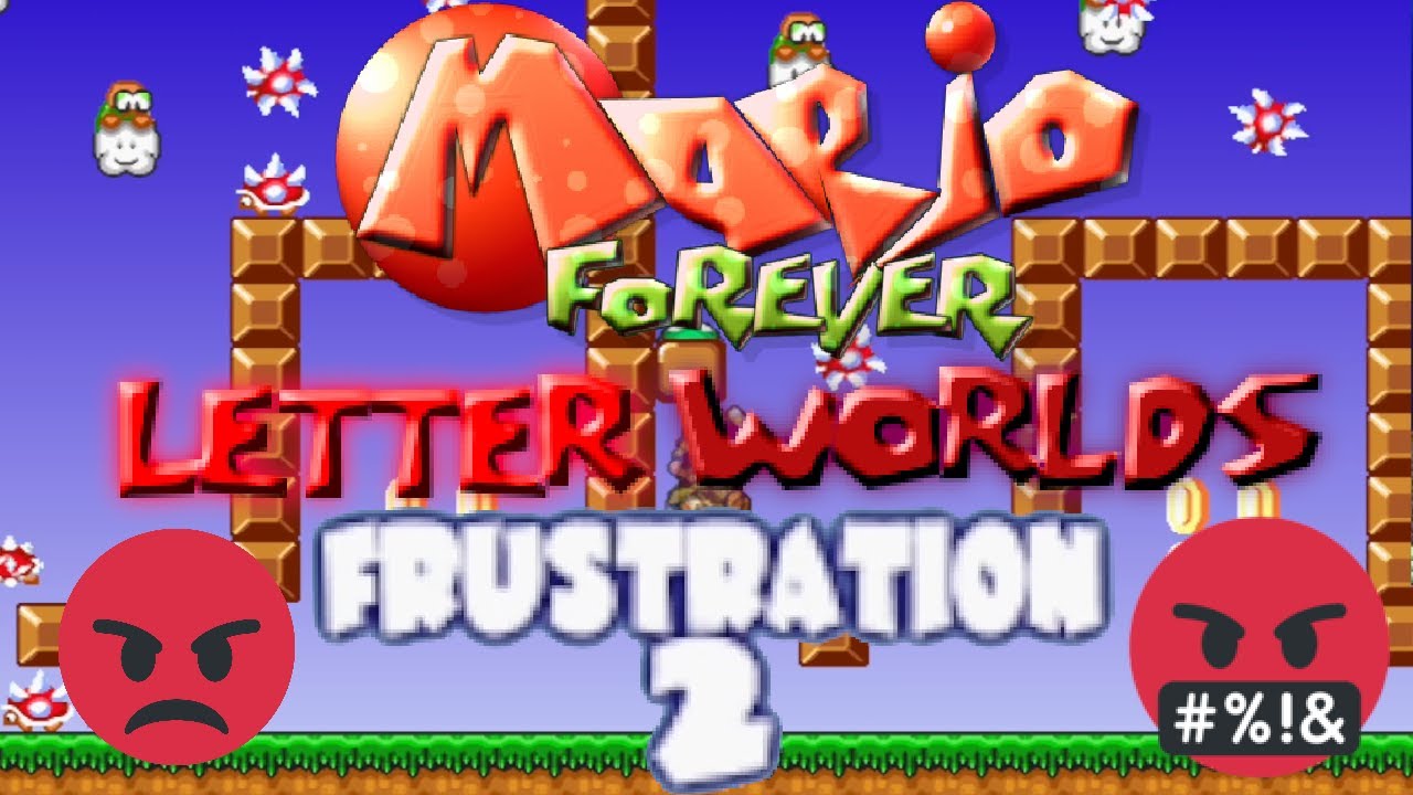 Mario Forever: Letter Worlds Series (v1.51) - Frustration 2 (PL/ENG YT subtitles)
