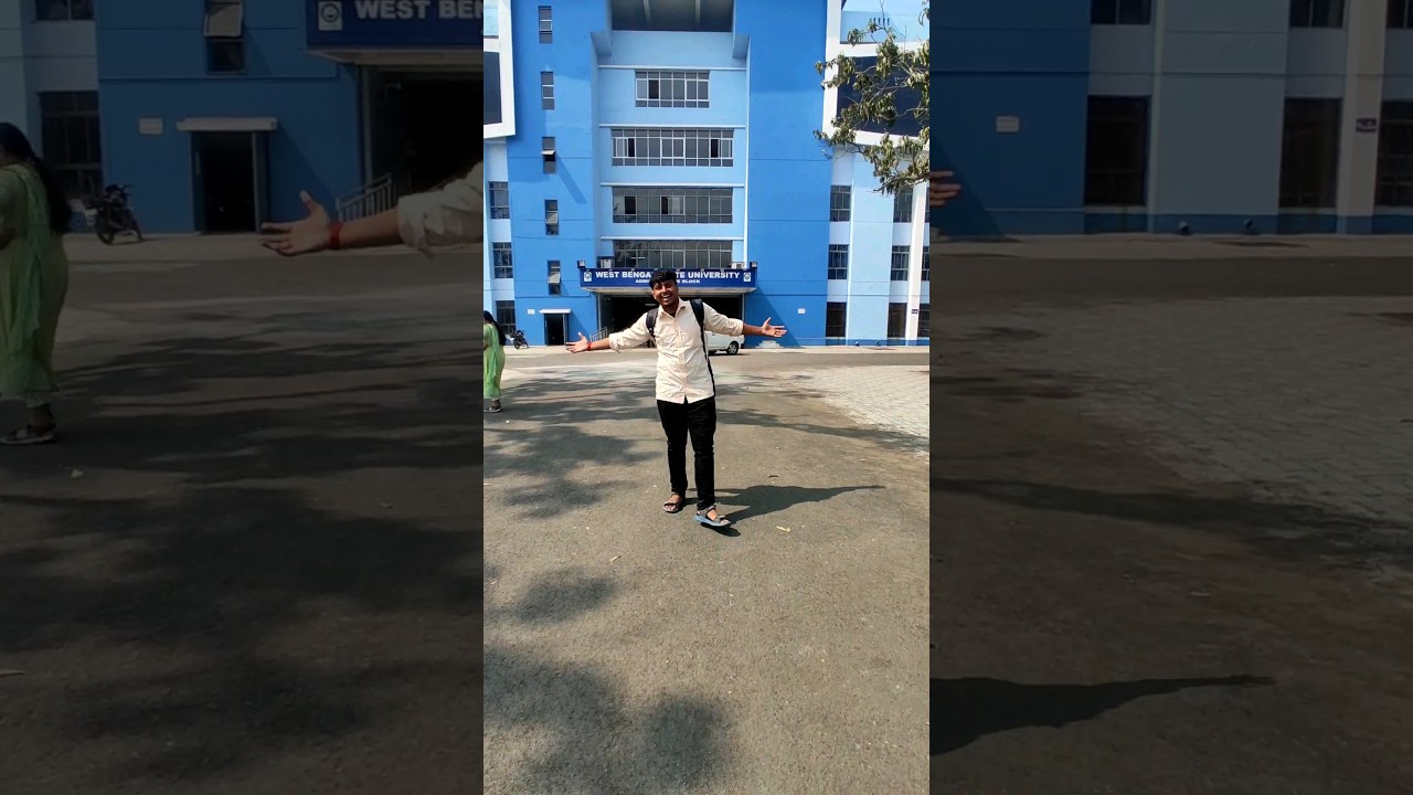 West Bengal state University || mini vlog || #shorts #minivlog