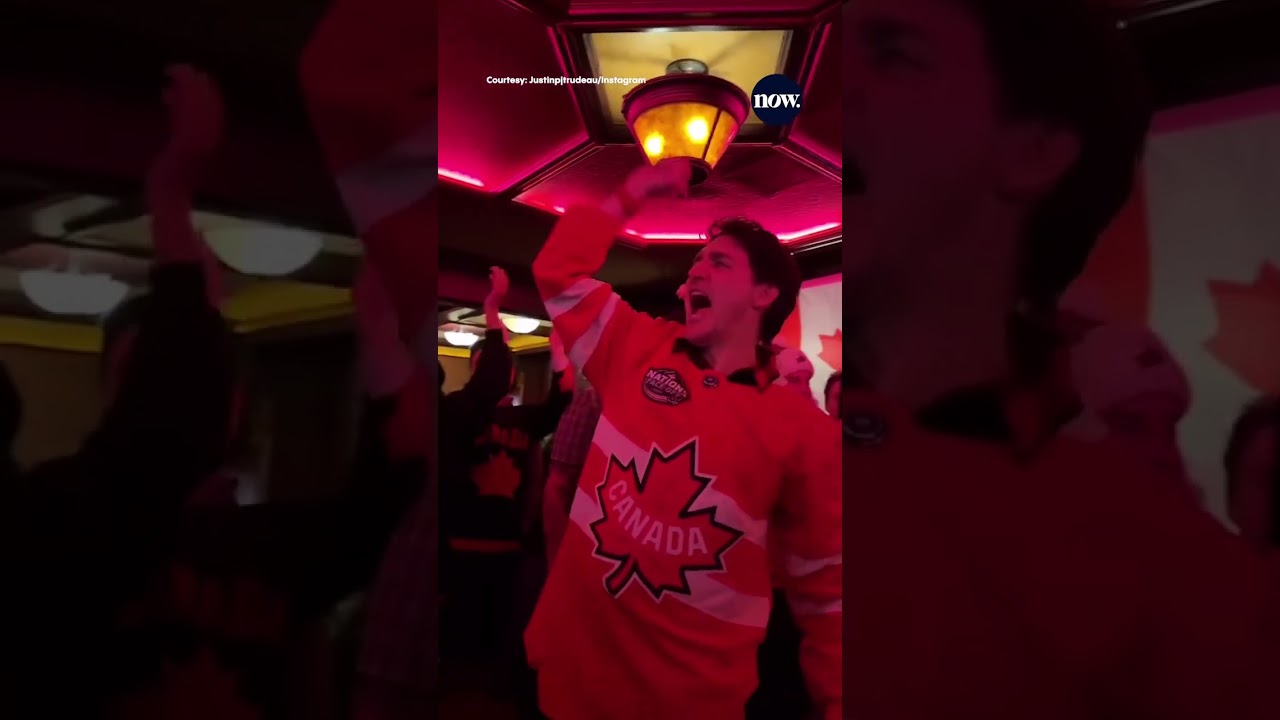 Canadians react to historic 4 Nations hockey win over Team USA.