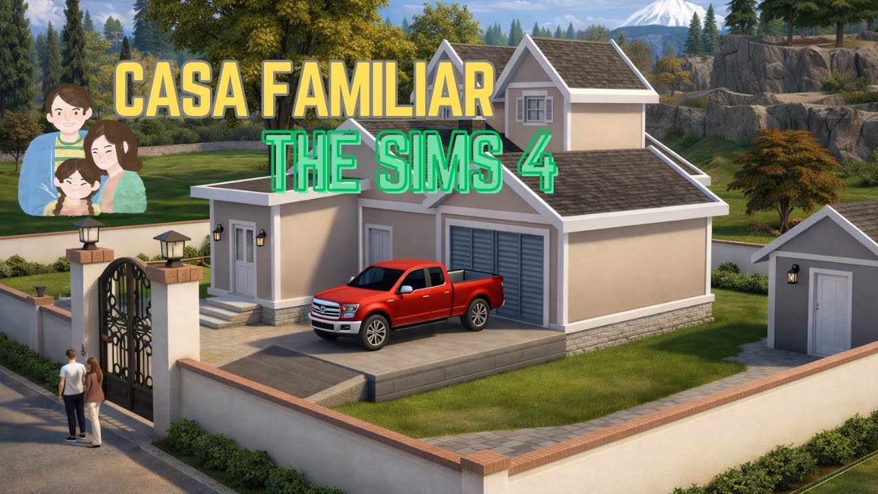 CASA FAMILIAR | THE SIMS 4 | SPEED BUILD