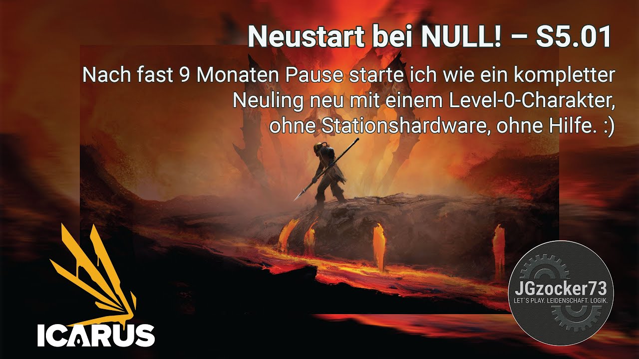 Neustart bei NULL! – S5.01 ICARUS Projekt Neuanfang bei NULL