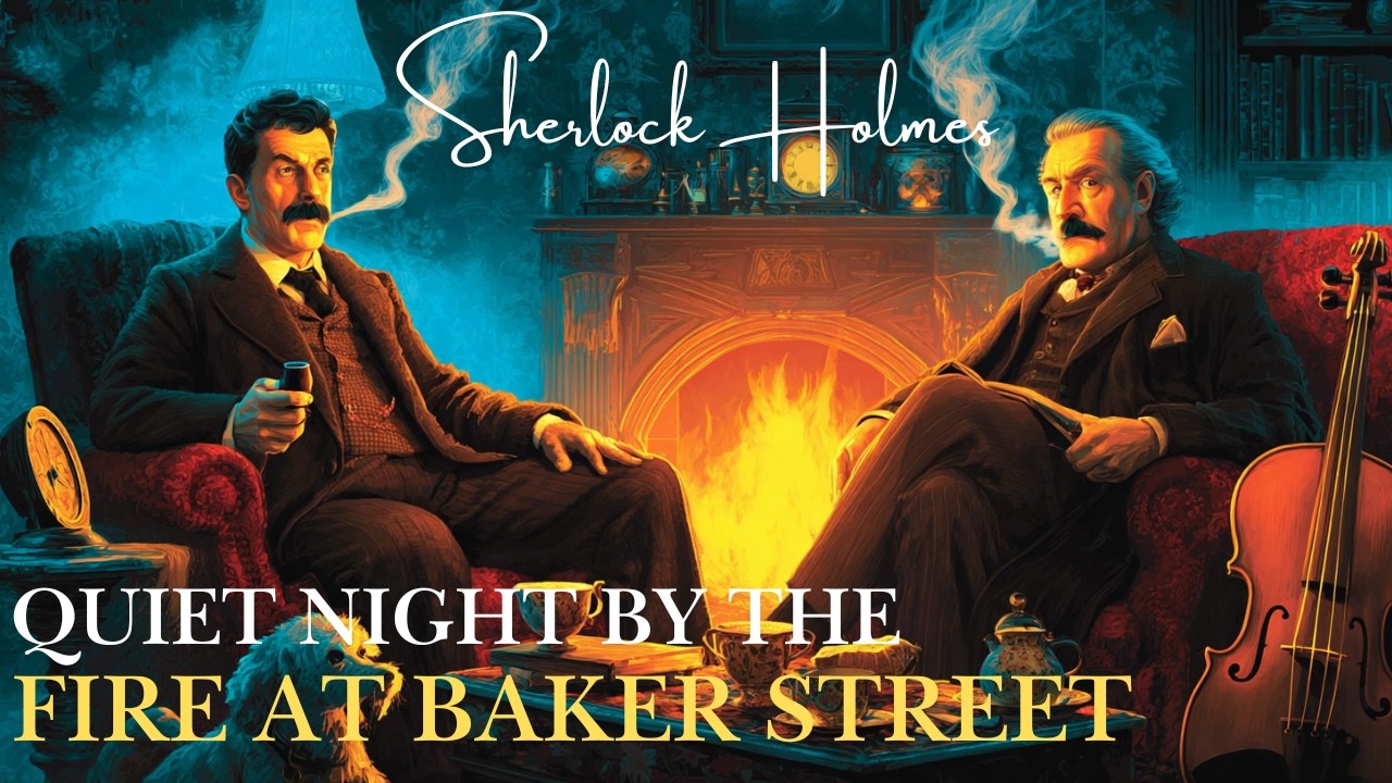 Sherlock Holmes & A Quiet Night by the Fire at Baker Street | Cozy Sherlock Story