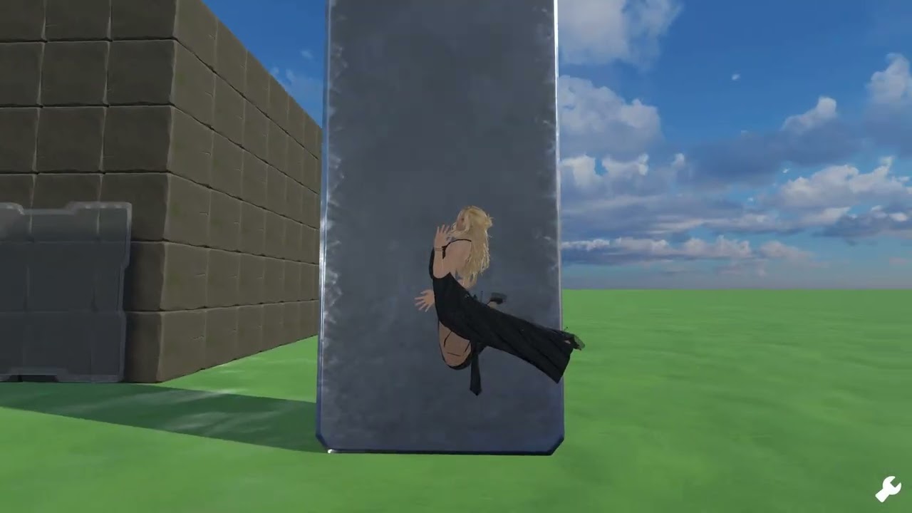 Flattened Girls Nina as Leonie Winter flattened (Malleable Girl Simulator 1.8.0)