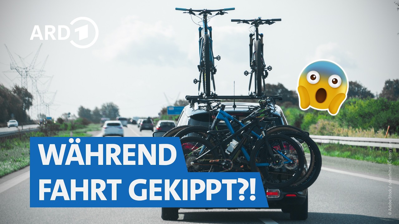 Fahrradträger: Wie sicher ist der Transport? | Marktcheck SWR