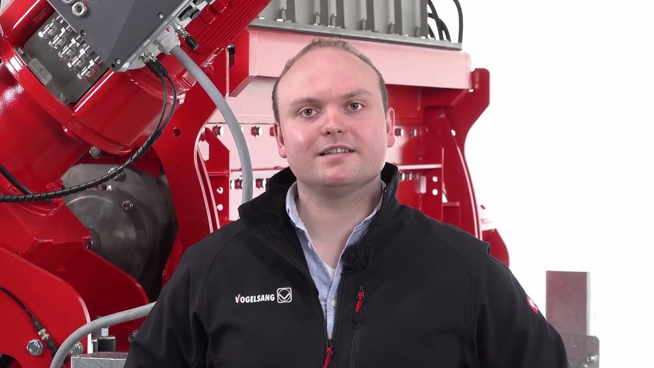 Vogelsang RedUnit XRL260 grinder for industrial applications