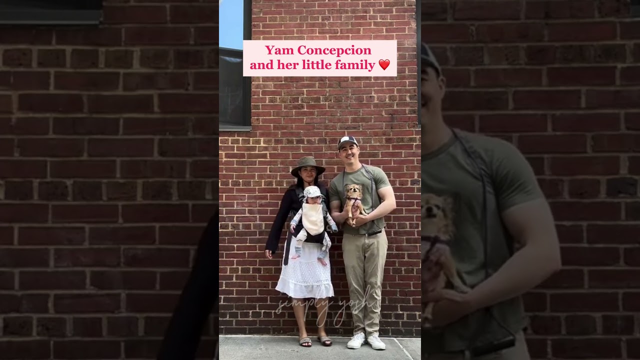 YAM CONCEPCION AND HER LITTLE FAMILY ANG KYUT! #yamconcepcion #family #trendingshorts