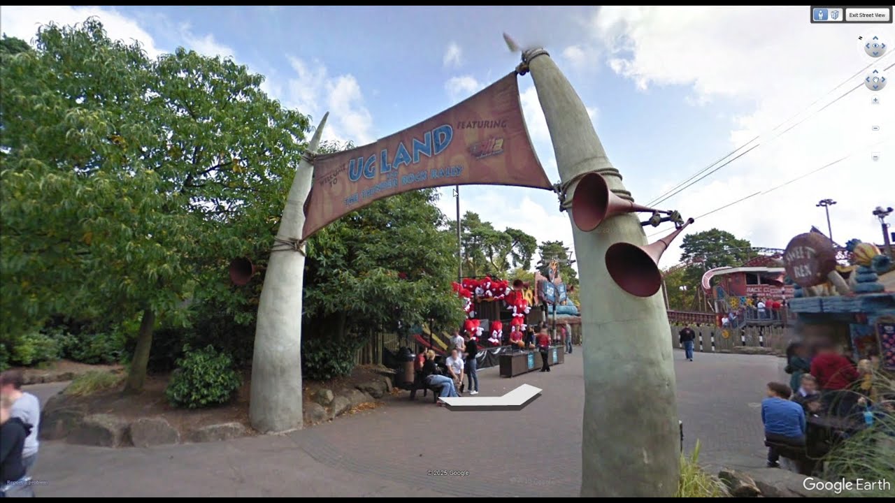 Wandering back in time around Ug Land! - Alton Towers