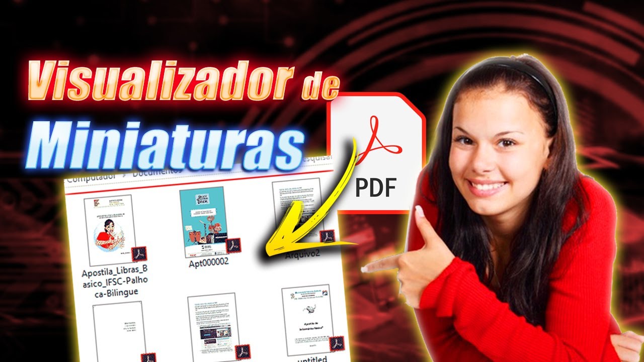 Como Visualizar Miniaturas PDF [pr&eacute; visualizar PDF] R&aacute;pido