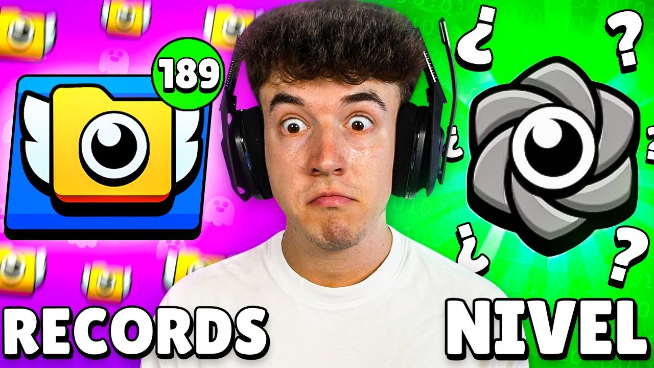 RECLAMO *TODOS* MIS RECORDS Y ESTE ES MI NIVEL en BRAWL STARS