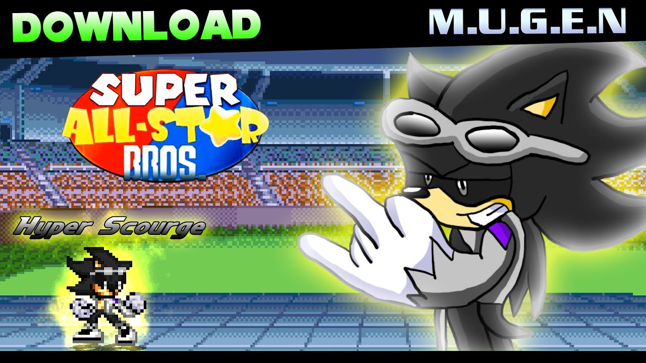 [Download] Hyper Scourge (SpacePea Design) M.U.G.E.N Edit