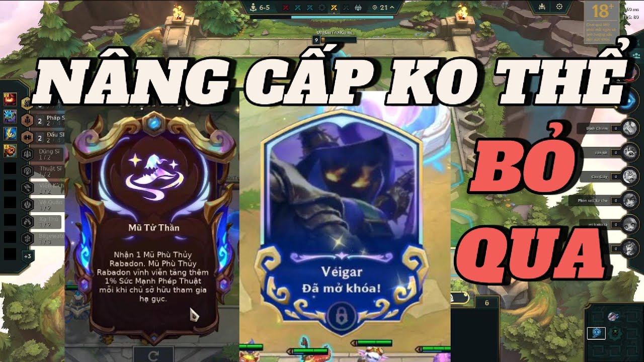 HƯỚNG DẪN MỞ VEIGAR KHỎE NHẤT HỆ MẶT TRỜI - MŨ TỬ THẦN TĂNG SỨC MẠNH TUYỆT ĐỐI