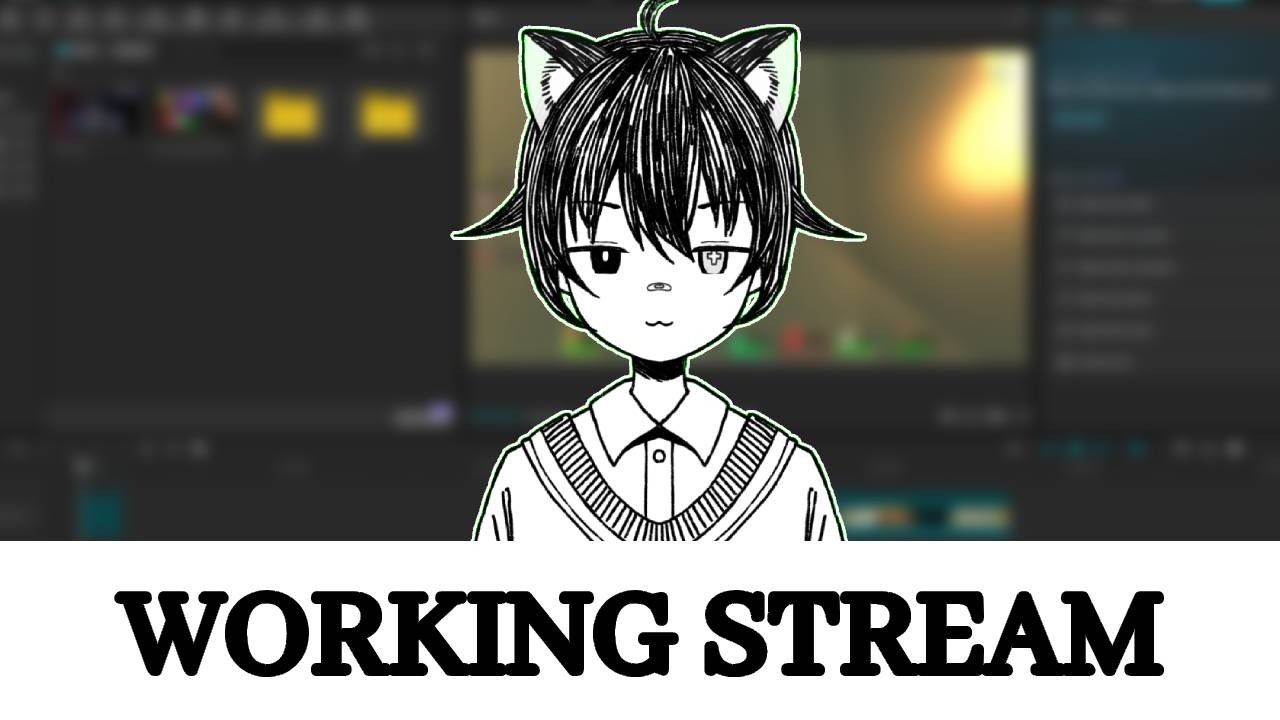【WORKING STREAM】no thoughts, only bottom text