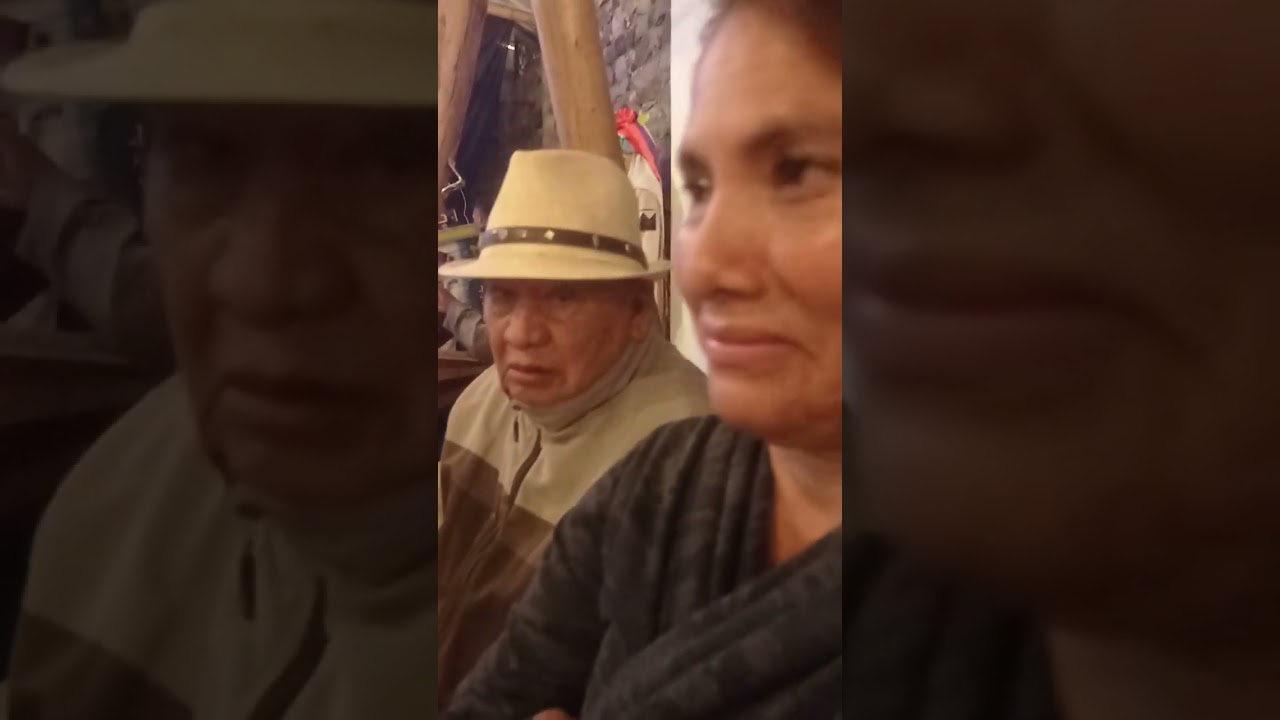 Reyes de Cangallo 2023... visita d Junior a Belén Calderón García