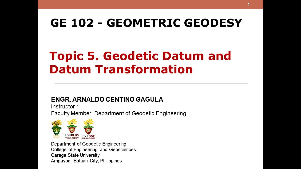 Discussion on Grid to Geographic Coordinates and Vice Versa