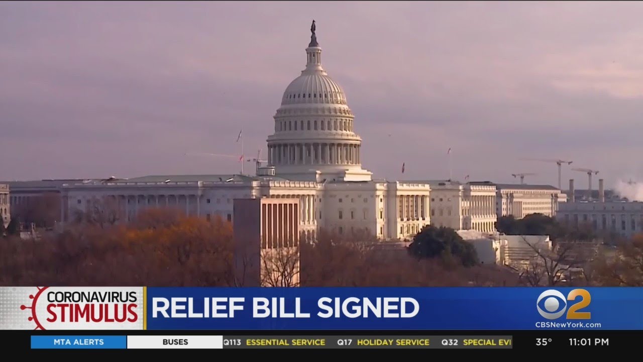 Trump Signs COVID-19 Stimulus Bill
