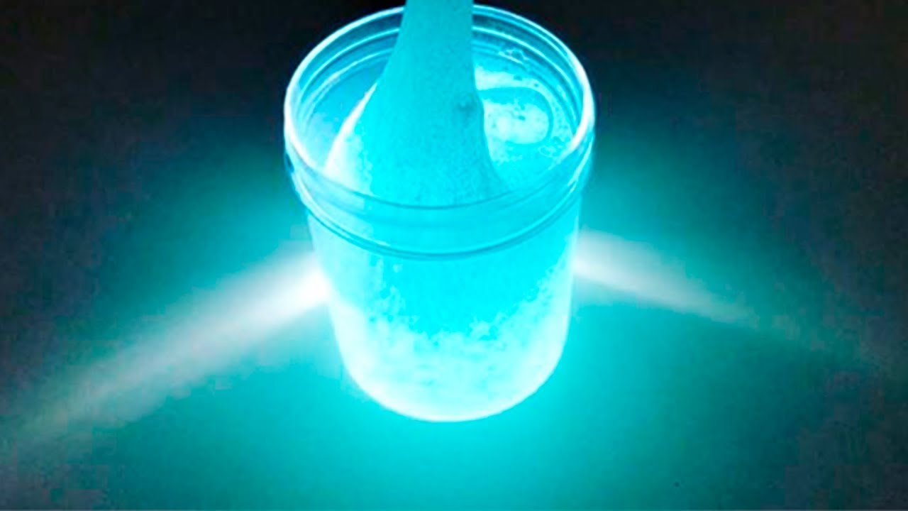 Reverse Slime ASMR - Glowing Slime