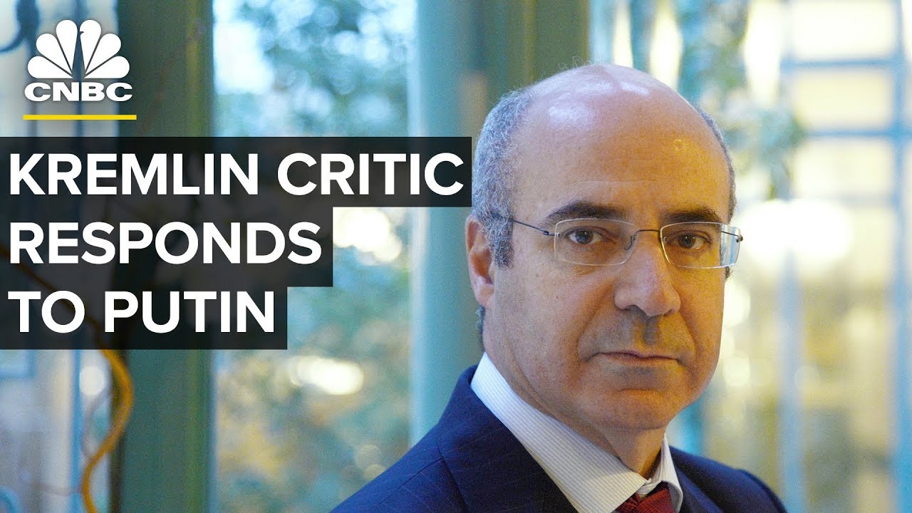 Kremlin Critic Bill Browder Responds To Putin's Accusations