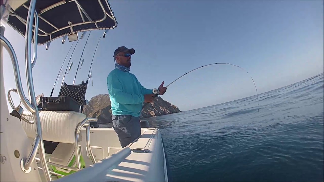 Light jigging with the tsunami Slim Wave rod