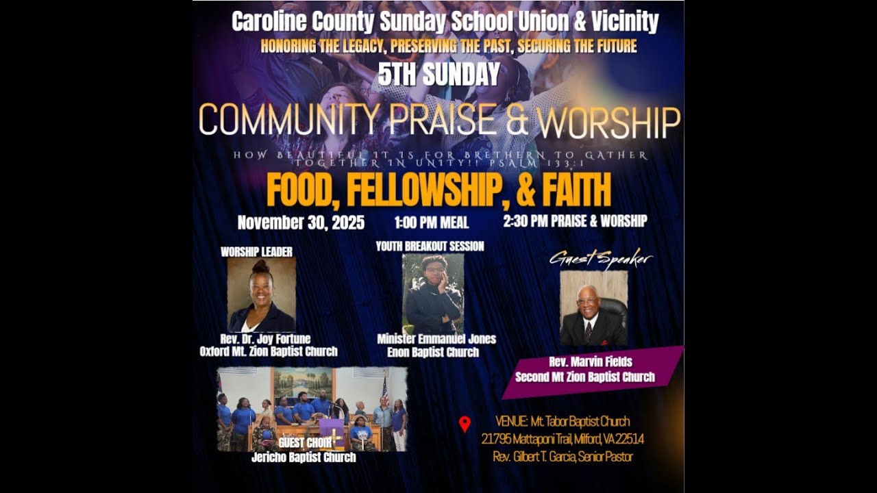 November Community Praise & Worship