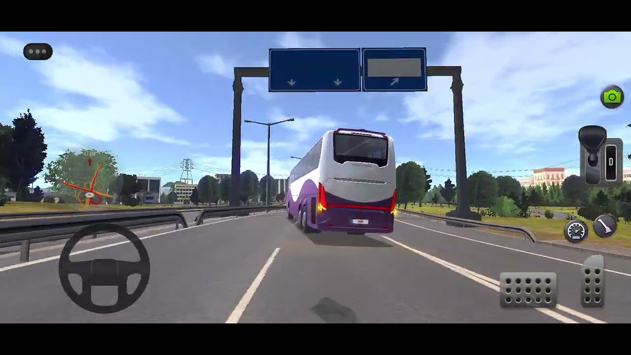 USA bus map bus simulator ultimate is ￼ bus￼ secona ￼ HD #foryou #viralvideo 