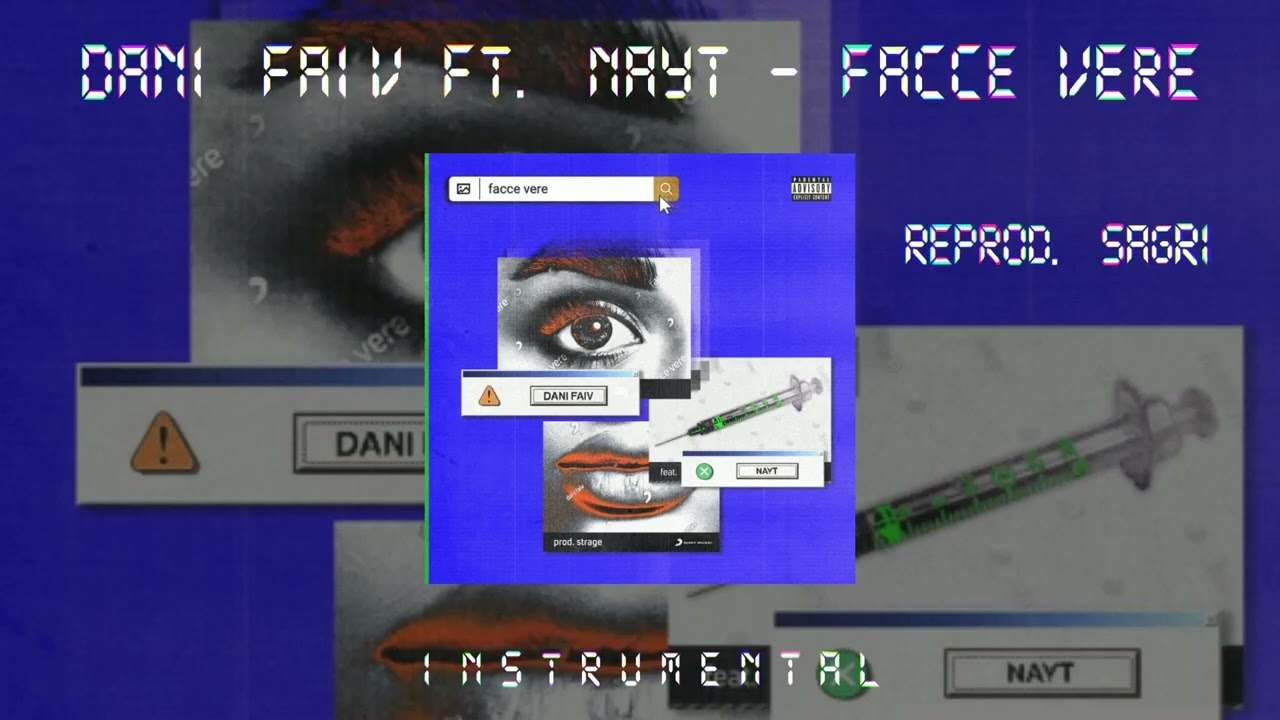 Dani Faiv Ft. Nayt - Facce Vere | INSTRUMENTAL | Dani Faiv Instrumental (Reprod. Sagri)