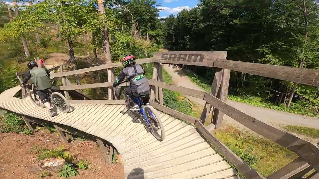 RAW: Bikepark Winterberg North Shore 2022 - Simon Deutsch