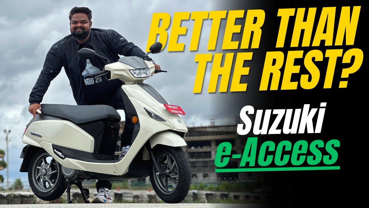 Suzuki e-Access First Ride Review | Real-World Performance Tested! | Motoroids
