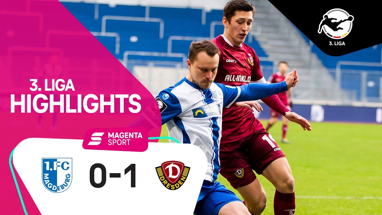 1. FC Magdeburg - SG Dynamo Dresden | 23. Spieltag, 2020/2021 | MAGENTA SPORT