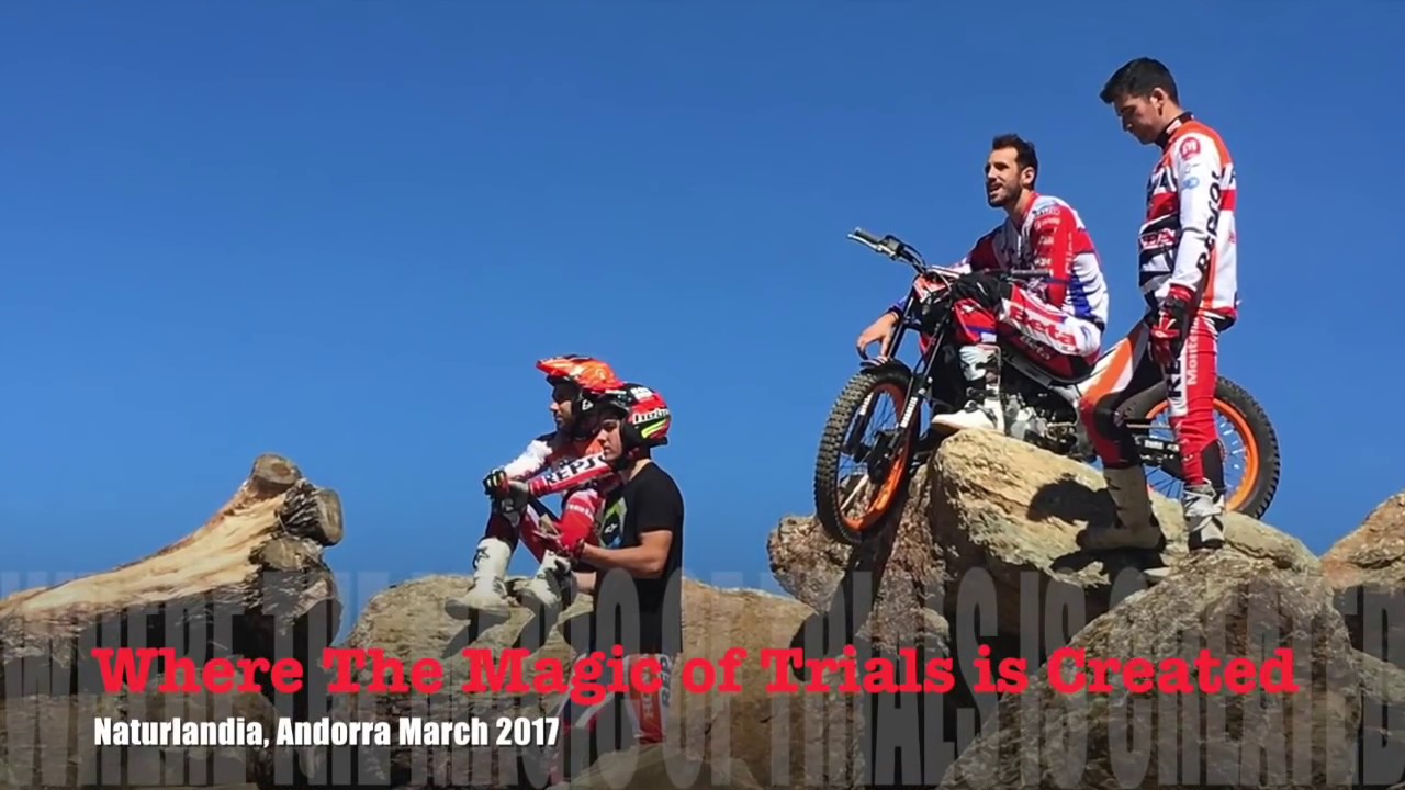 Toni Bou, Jaime Busto and Pol Tarres  