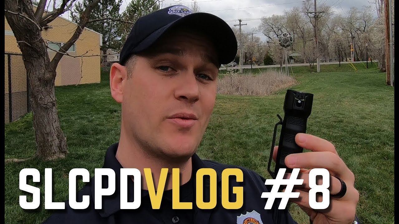 Salt Lake City Police VLOG: Police academy gets pepper sprayed