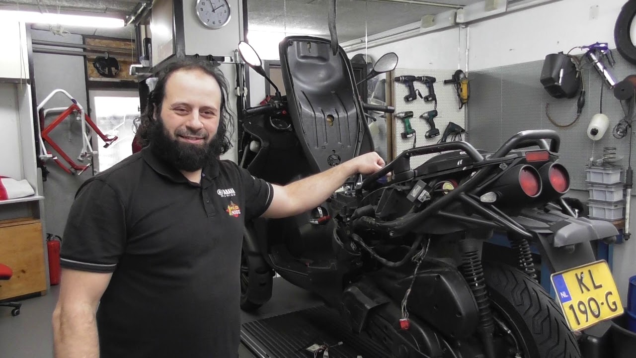 gilera fuocco 500  start niet  deel 1