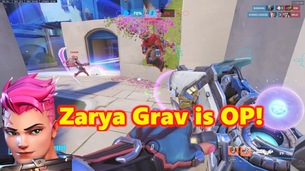 Tank Life Is Fun! Overwatch 1!