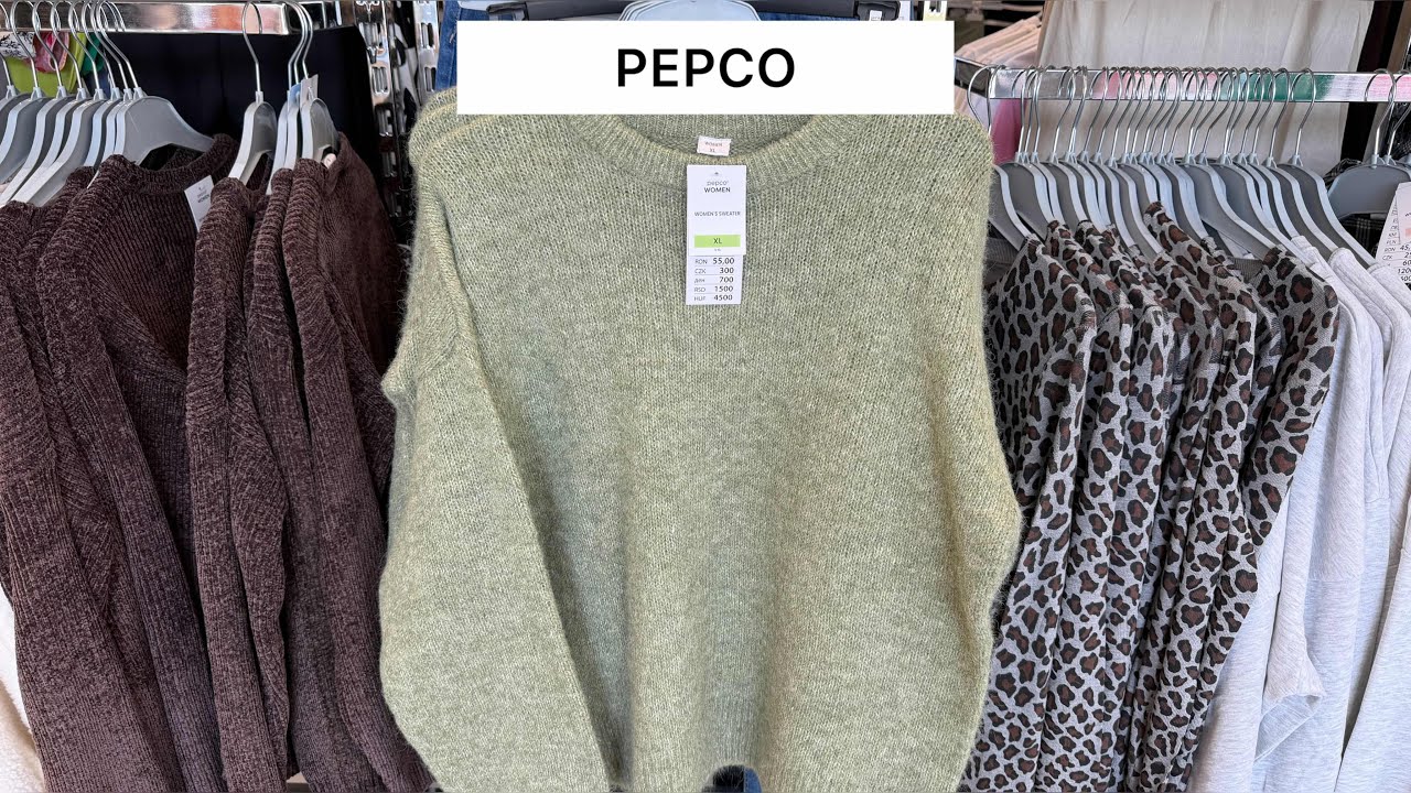 PEPCO SWETRY DUŻO SWETR&Oacute;W KOLEKCJA JESIEŃ 2026