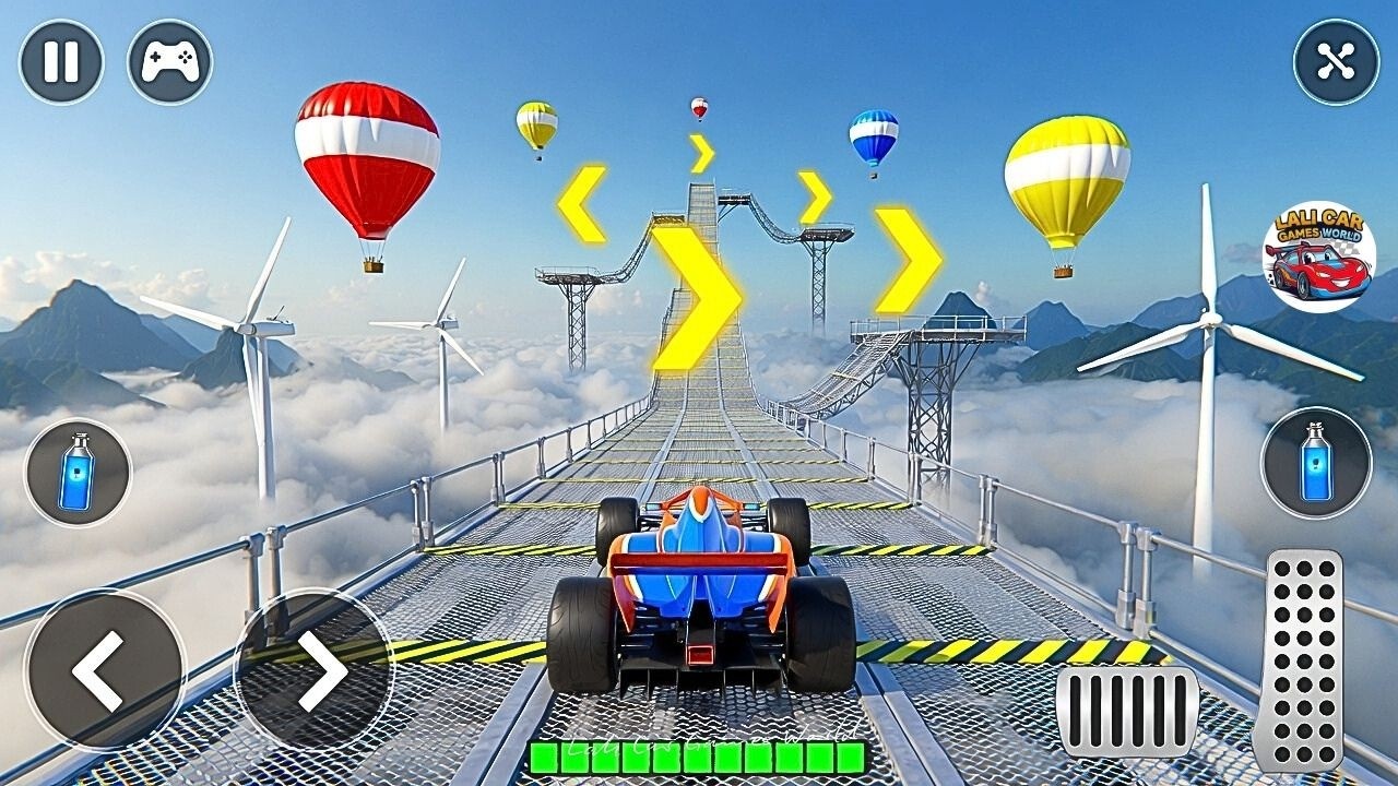 Impossible Mega Fast Car Stunts Formula Car Extreme Racing Challenge  Android Gameplay