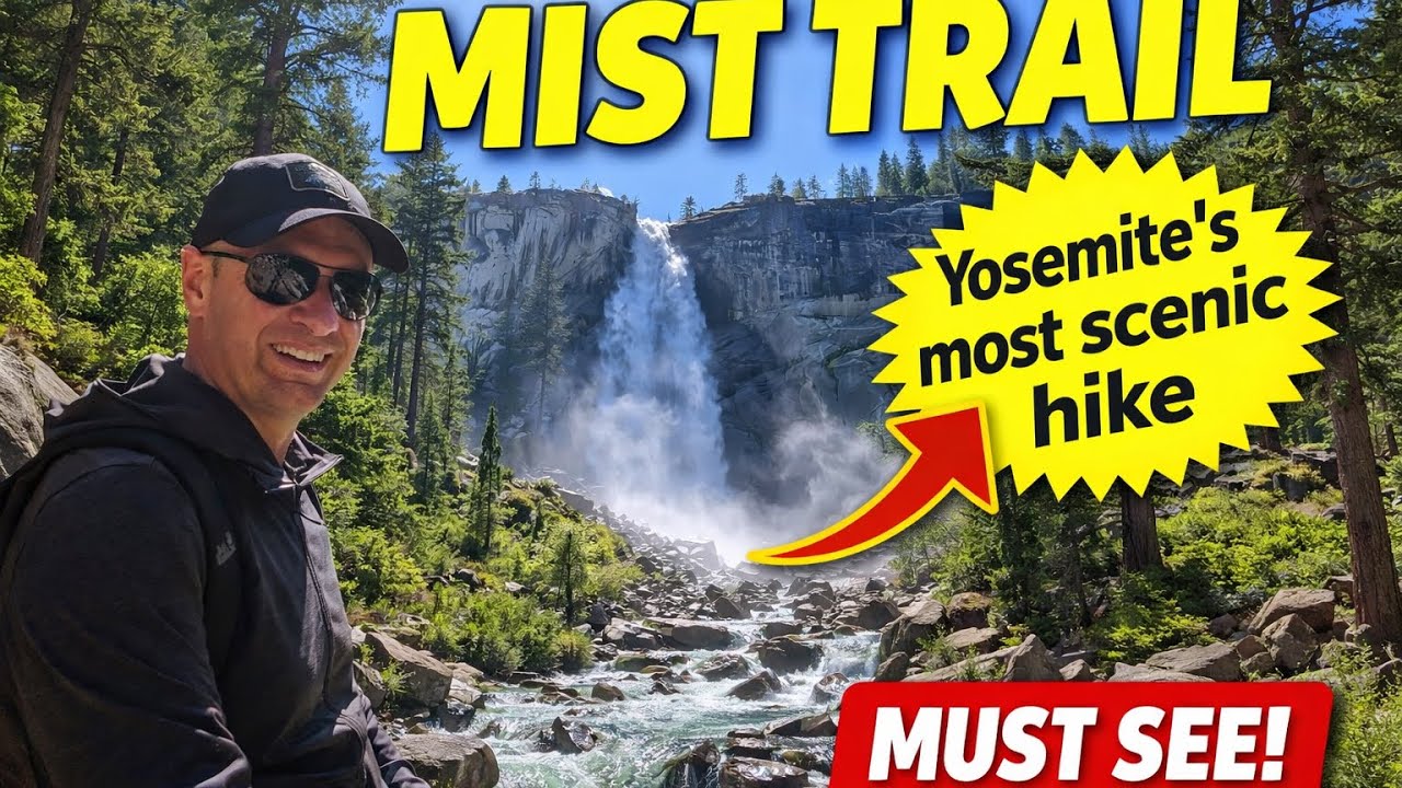 Yosemite waterfalls | Mist Trail - Epic Hike