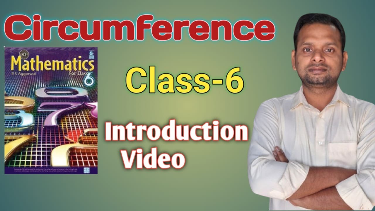 AREA & PERIMETER, Circumference of a circle,class-6