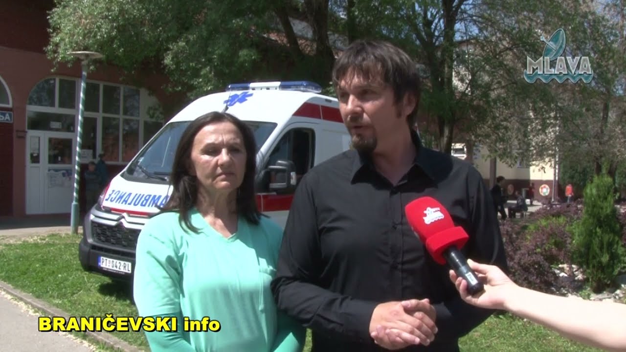 Ustanova Gvozden Jovančićević u Velikom Popovcu dobila novo sanitetsko vozilo (RTV MLAVA 5.5.2022.)