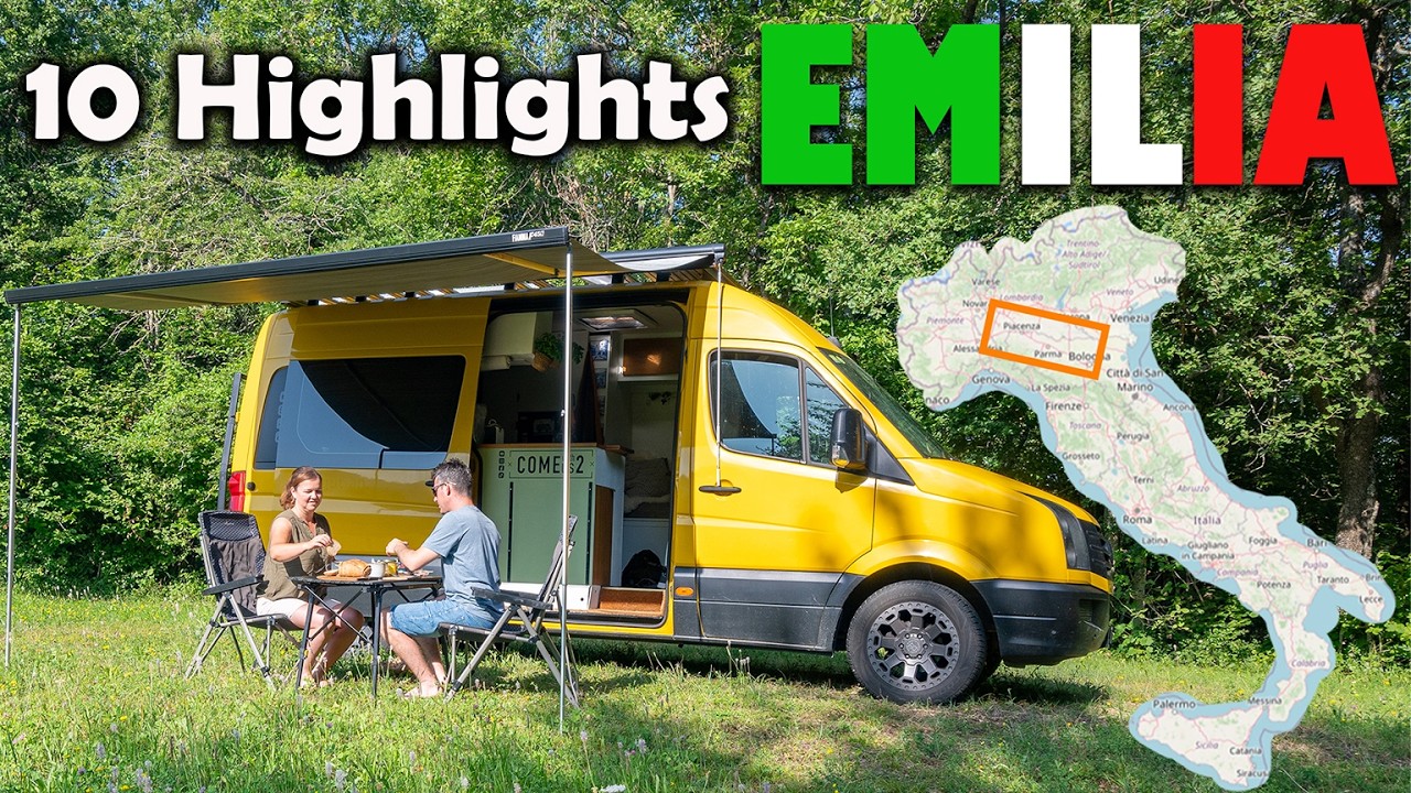 TOP 10 - Highlights Emilia 🇮🇹 | Italien mit dem Camper  | Tipps & Empfehlungen