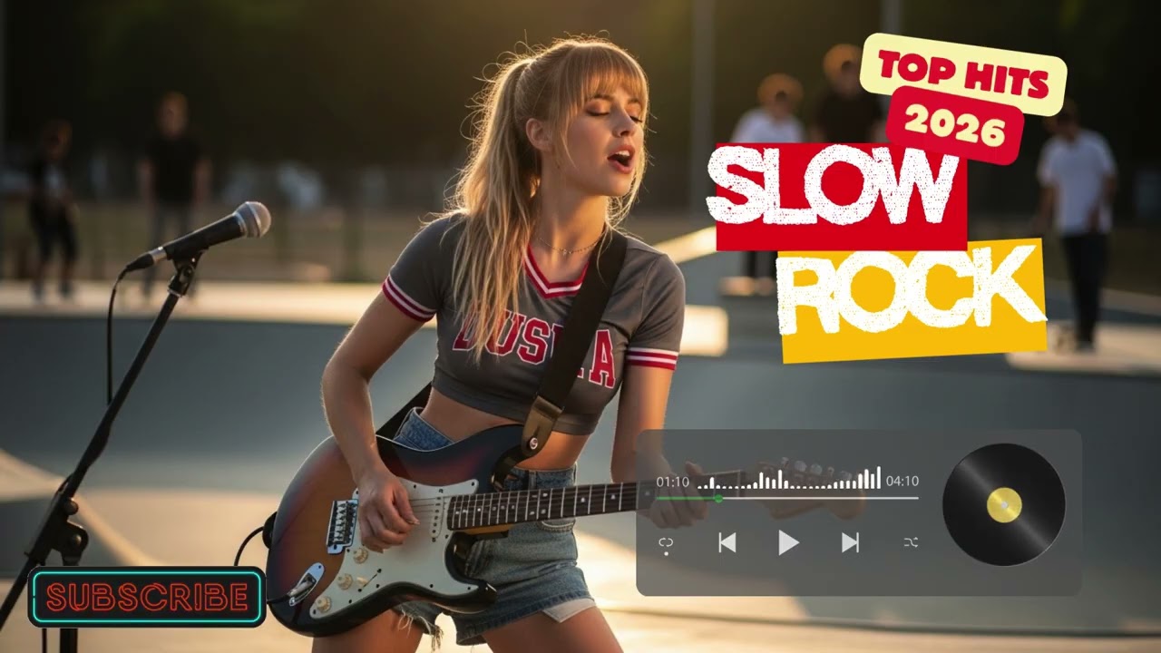 Slow Rock Relaxing Music for Empty Rooms | Calm Emotional Rock