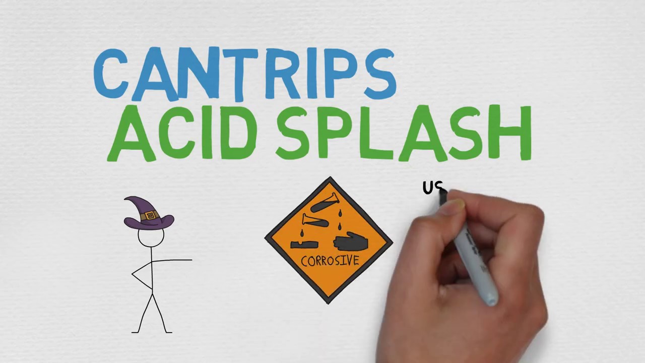 CANTRIP #1: Acid Splash (5E)