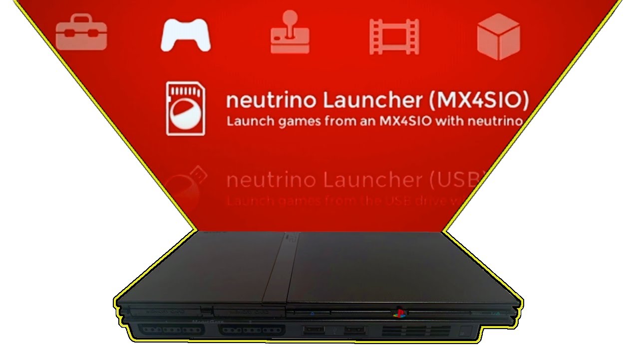 PS2 Slim Users Rejoice! (XEB+ neutrino launcher update)