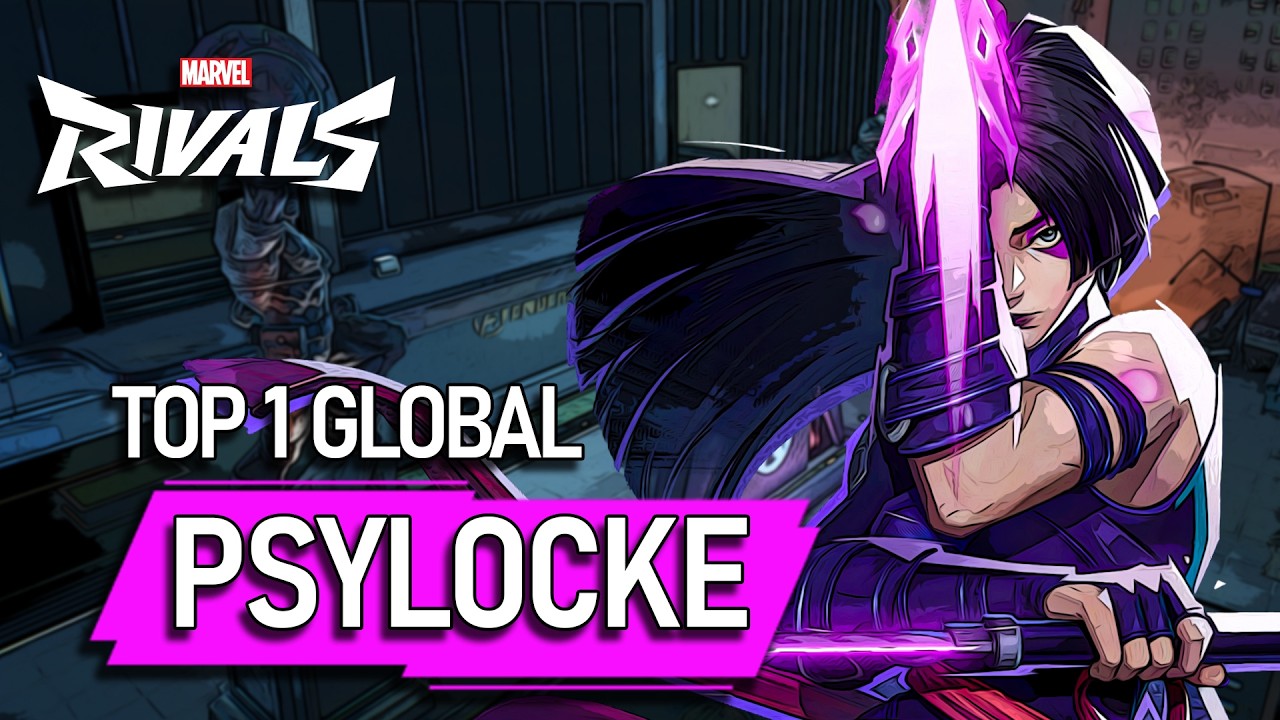 TOP 1 GLOBAL PSYLOCKE ! TAP13 - MARVEL RIVALS PRO