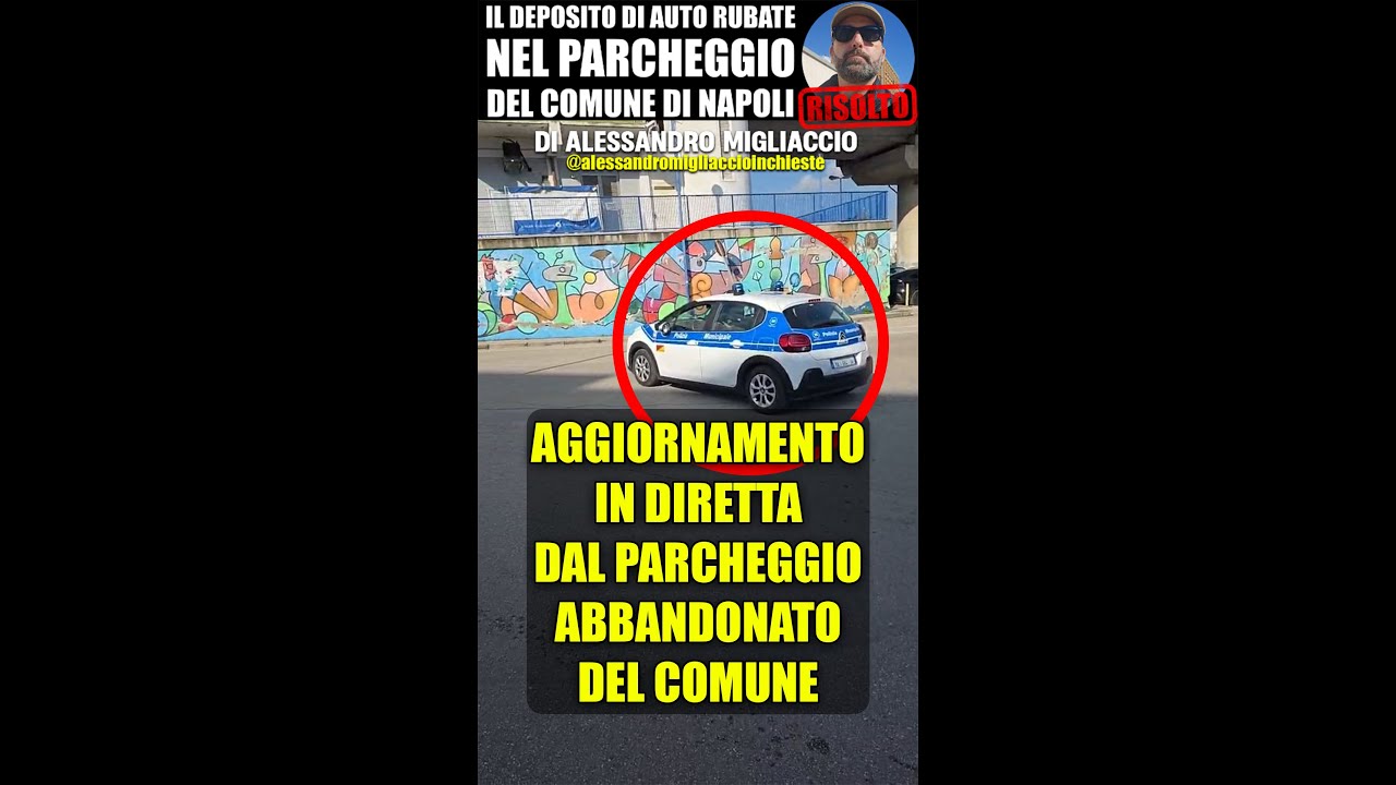 Ultimi aggiornamenti IN DIRETTA dal parcheggio di via Cupa Carderito