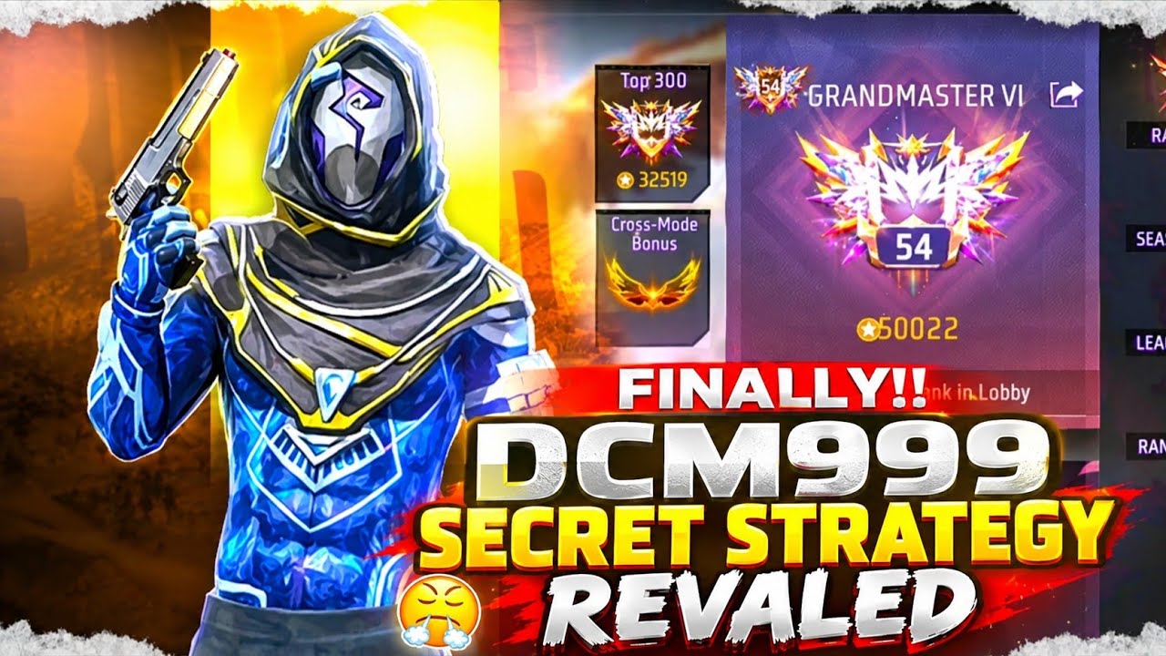 @DCM999 Solo Secret Strategy Revealed 🔥 | BR Grandmaster Pushing Tips And Tricks | #freefire