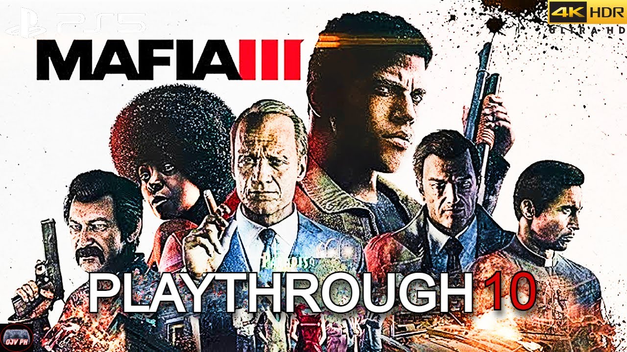 MAFIA 3 - DEFINITIVE EDITION (PS5) (HARD DIFFICULTY) 100% PLAYTHROUGH 10 (CONTRABAND) [4K 60FPS]