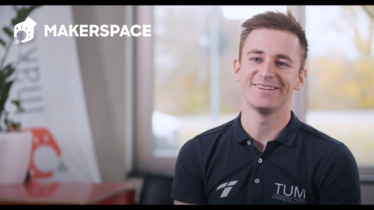 Johannes Ungar | Student Team TUM Hyperloop | #madeatmakerspace