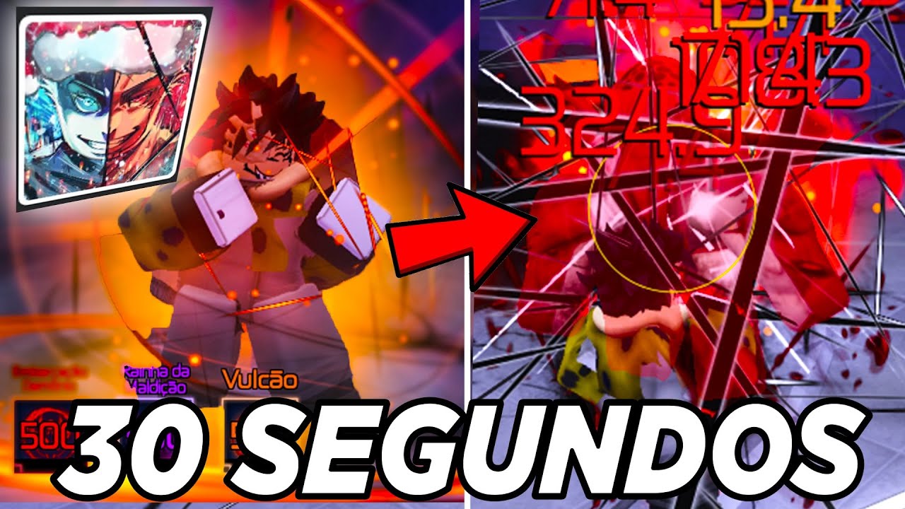 ESSE e O MELHOR COMBO DO JUJUTSU INFINITE (derrota boss em 30 Segundos)