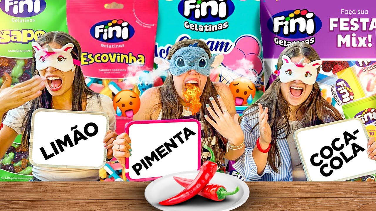 ACERTE O SABOR DA BALA FINI - elas se superaram..